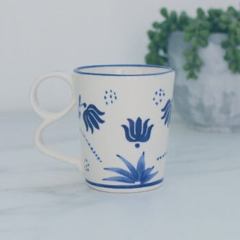 Espresso Cup, Serenity Blue
