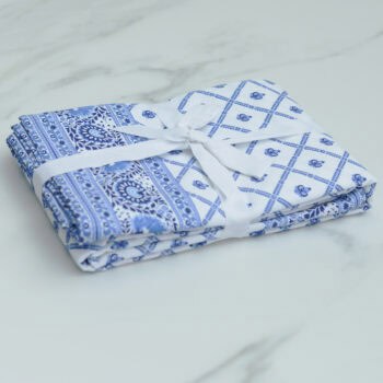 6 Seater Tablecloth, Ophelia Blue