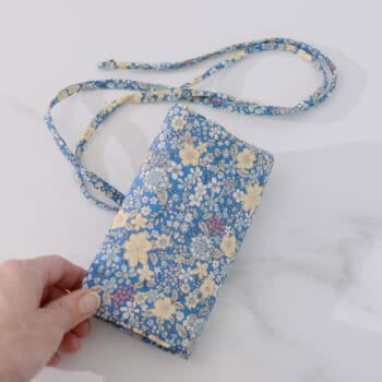Jewellery Holder, Rectangular, Garden Blues